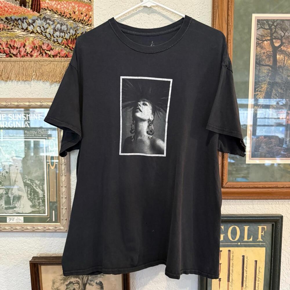 Lady Gaga 2019 RARE Jazz And Piano Engagement Las Vegas Nevada Black Shirt Sz XL
